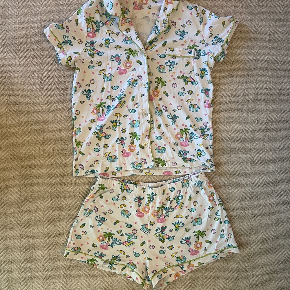Roller Rabbit Pajama Set